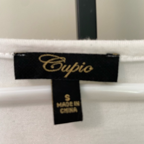 NWOT Cupio Long sleeve knit sz sm white/cream - Picture 5 of 5